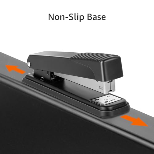 Smart Home Basics Full-Strip Metal Office Desktop Stapler, 20 Sheet Set