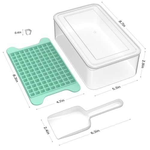 Mini Ice Cube Tray for Freezer: FDDBI Small Collection